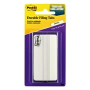 Post-it Tabs On-the-Go Dispenser, 3 in., White, 25 Tabs, 2 Dispensers